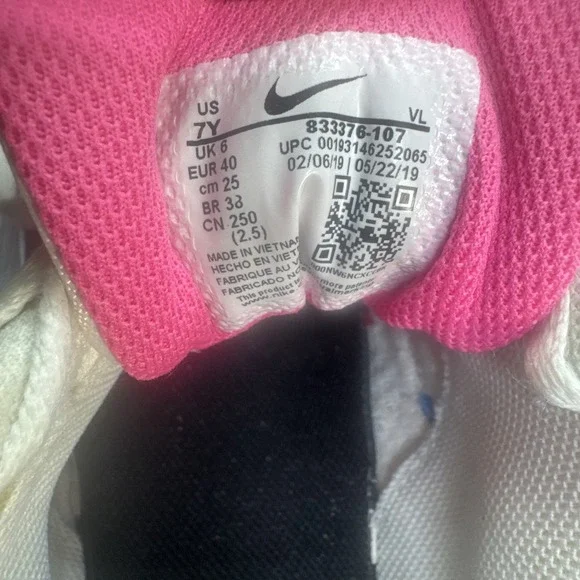 Nike Air Max 90 Sneakers Youth 7Y Women's 8.5 Retro Classic Running Shoes - Picture 8 of 9